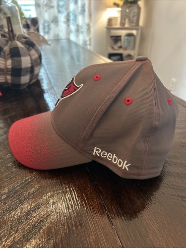 Tampa Bay Buccaneers Football Reebok Red Hat NFL Authentic On Field L/XL - Picture 2 of 7