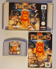 Thumbnail of ebay&reg; auction 358621894136 | Turok 3: Shadow of Oblivion, Original N64 Spiel mit OVP und Anleitung EUR