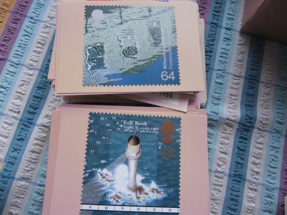 PHQ cards, 130 plus without stamps and 40 with stamp and postmark - Image 3 of 4