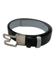 Alexander McQueen M buckle Reversible belt Le...