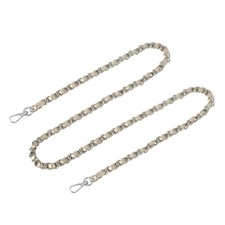 Purse Strap, 47" Leather for Shoulder and Cross Body Strap Gold, Silver 