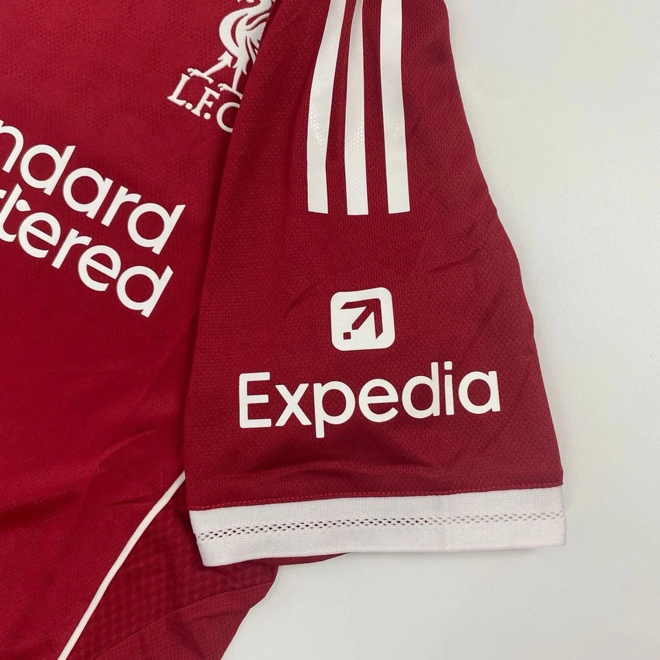 Liverpool Home Short Sleeve Soccer Jersey Mo Salah #11 Men’s All Sizes - Image 4 of 4