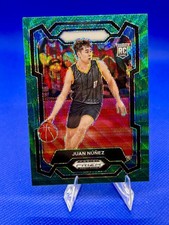 2024 Panini Prizm Draft Picks Basketball Juan Nunez Green Wave Prizm RC #36