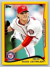 2014 Topps Yellow  Ross Detwiler 245
