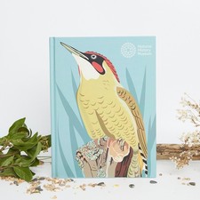 ❀ۣ❀ NATURKUNDEMUSEUM A5 Größe SPECHT Design KÜNSTLER SKIZZENBUCH ❀ NEU