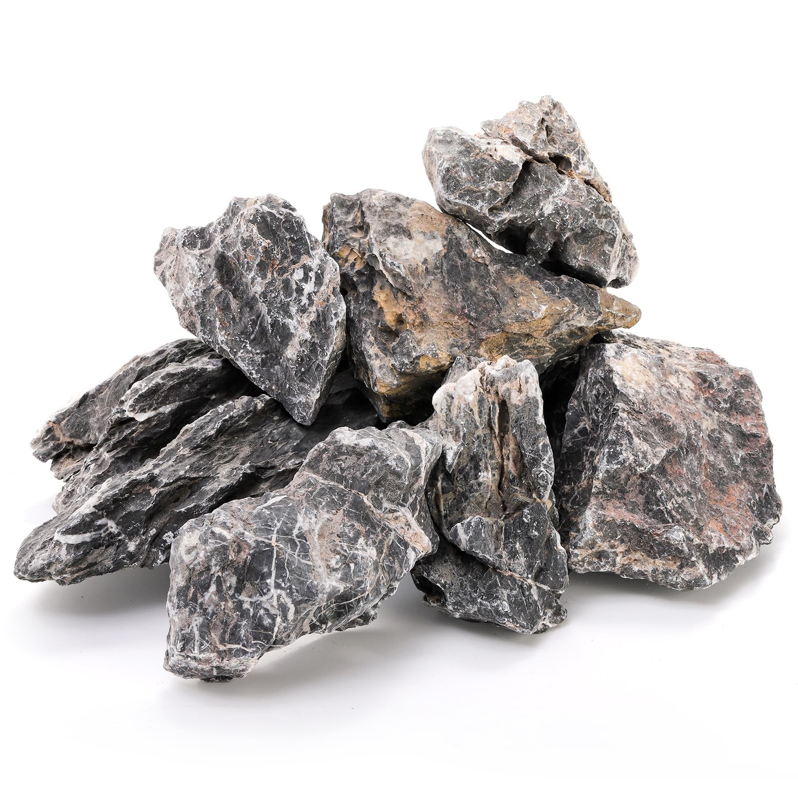 Best 12lb Seiryu Stone Aquarium Rocks for Terrariums, Paludarium, Vivariums
