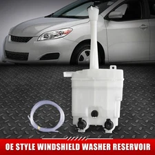FOR 09-14 TOYOTA MATRIX WINDSHIELD WASHER FLUID RESERVOIR TANK W/ LEVEL SENSOR
