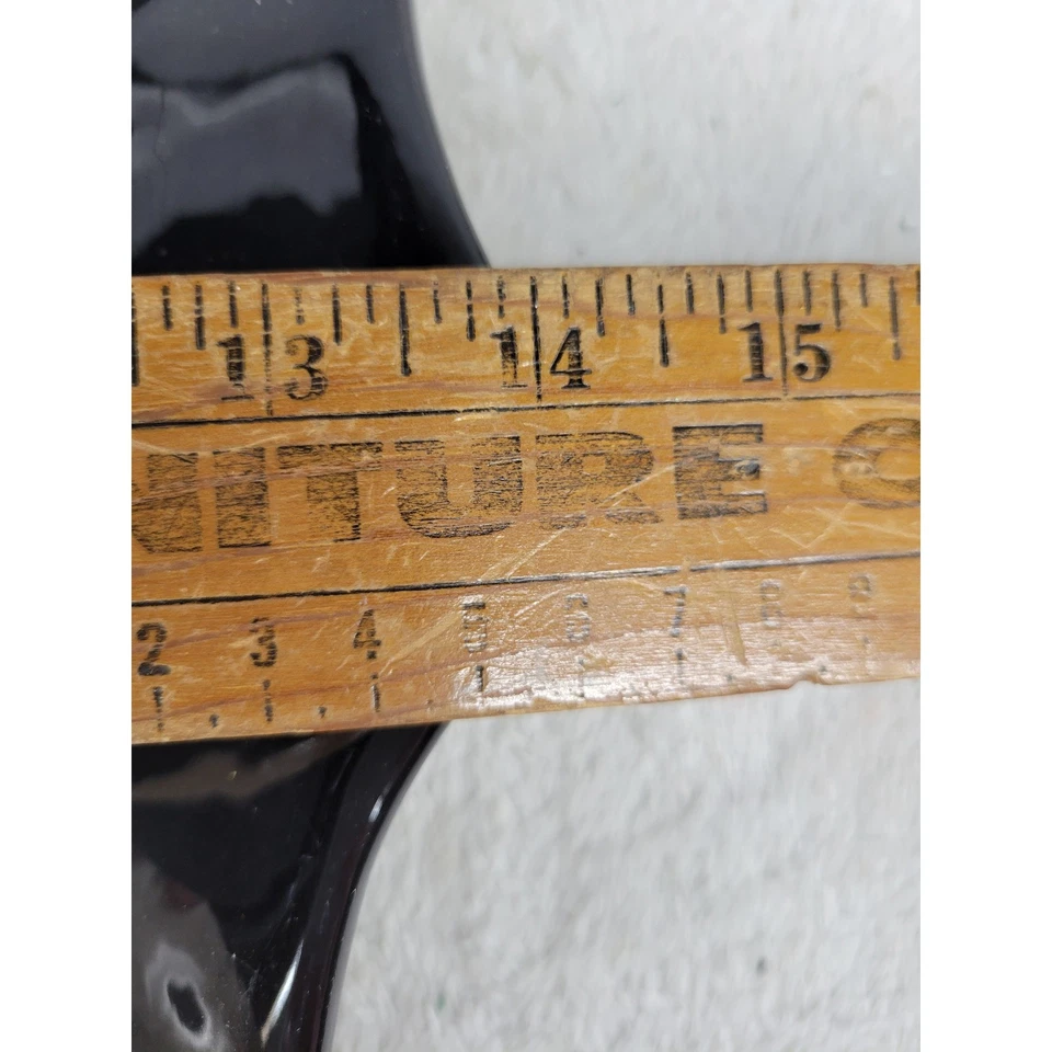 Plato de telaraña Lori Siebert internacional certificado negro blanco decoración de Halloween Foto 4 de 4