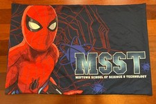 Marvel Spiderman Homecoming Standard Pillowcase Pillow Cover MSST Logo 29  x 19  