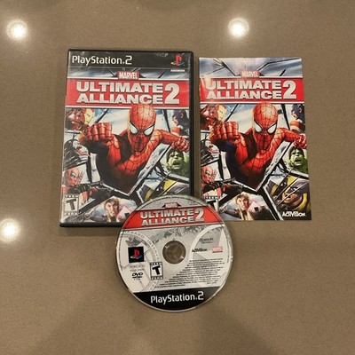 Marvel: Ultimate Alliance 2 PlayStation 2 PS2 Complete Complete Black Label