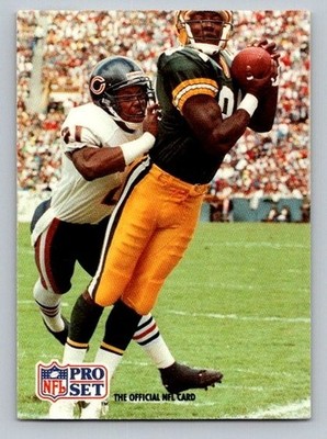 1991 Pro Set Hall of Fame Photo Contest Sterling Sharpe by Mark Robert Welsh
