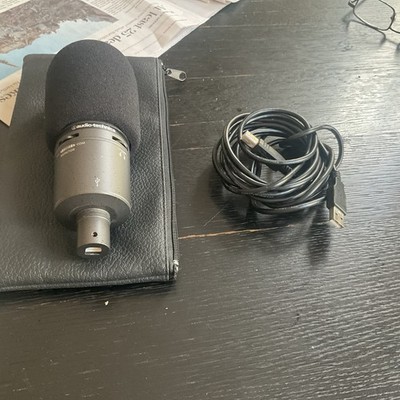 Audio-Technica AT2020USB Cardioid Condenser Microphone USB Cable Streaming Mic