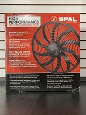 SPAL 30102082 16." High Performance Puller Fan with Paddle Blades, 12V
