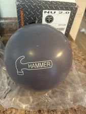 14# NIB Hammer Not Urethane NU 2.0 Bowling Ball 3-4 Pin 3.7 Top