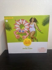 Crab Swim Tube Water Floats and Inflatables - Sun Squad: PVC Material, 154 lbs C