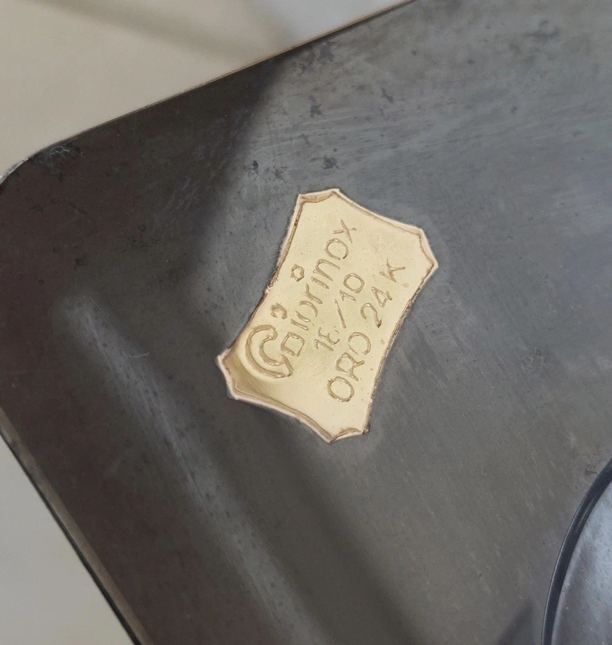 Coppette macedonia Coppe gelato  da 6 persone bicchieri acciaio  Vassoio GIORINO - Immagine 4 di 4