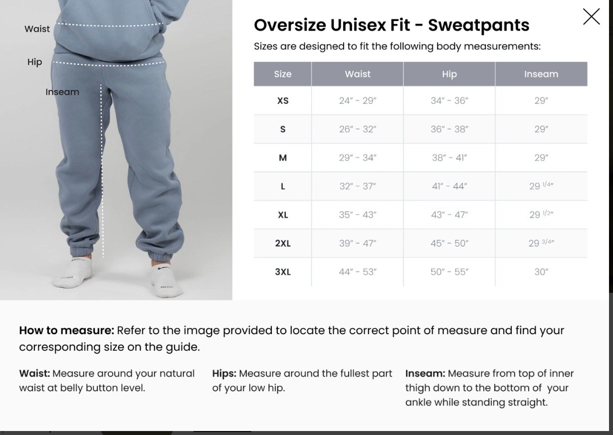 Comfrt Signature sweatpants Color- Green Tea Unisex Adult Size Small