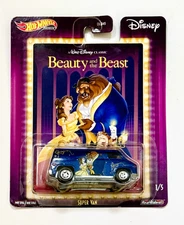 2020 Hot Wheels Disney Beauty And The Beast 1/5 Super Van Diecast Pop Culture