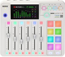 Rode RODECaster Pro II Podcast Production Console - White