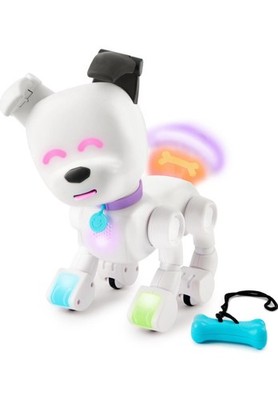 DOG-E Interaktiver Roboterhund mit bunten LED-Leuchten, 200+ Sounds & Reaktionen  