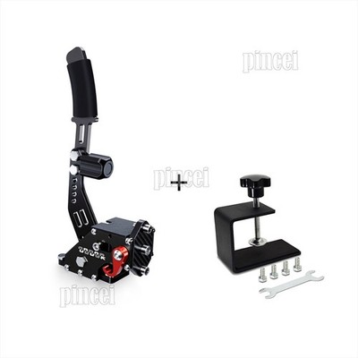 Linear Handbrake Smart Vibration Feedback Module with Desktop Clamp