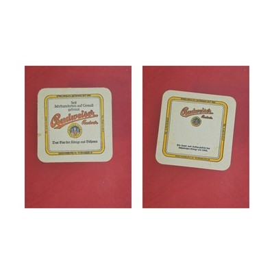 Budweiser Budvar Das Bier der Könige aus Böhmen #19 Brauerei Bierdeckel Bier