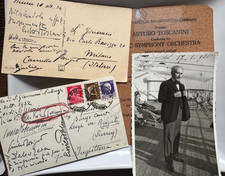 Arturo Toscanini (1867 - 1957) - Conductor - Collection Autographs and Others