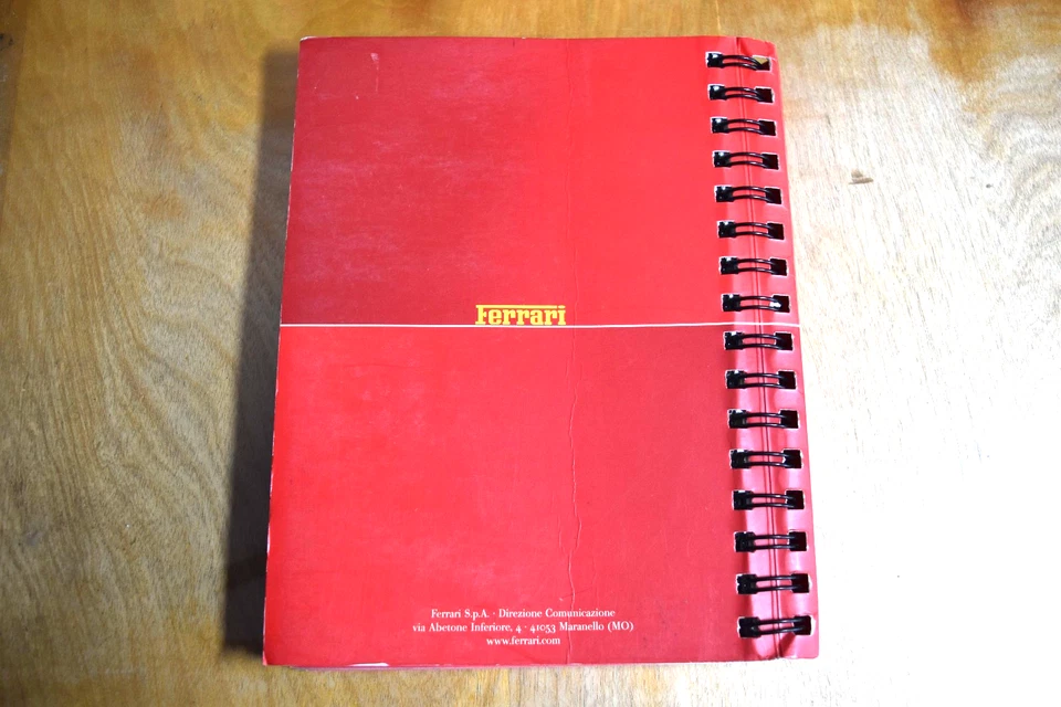 M Schumacher 2002 Media Book Autographed Ferrari Gestione Sportiva Signed (RARE - Image 3 of 4