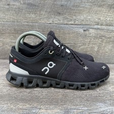 On Running Cloud X Womens 8 Black Asphalt Run...