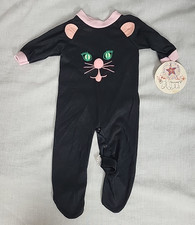 Vintage Baby Halloween Outfit Costume Cat Kitty NWT 12-18 mos. When I Grow Up