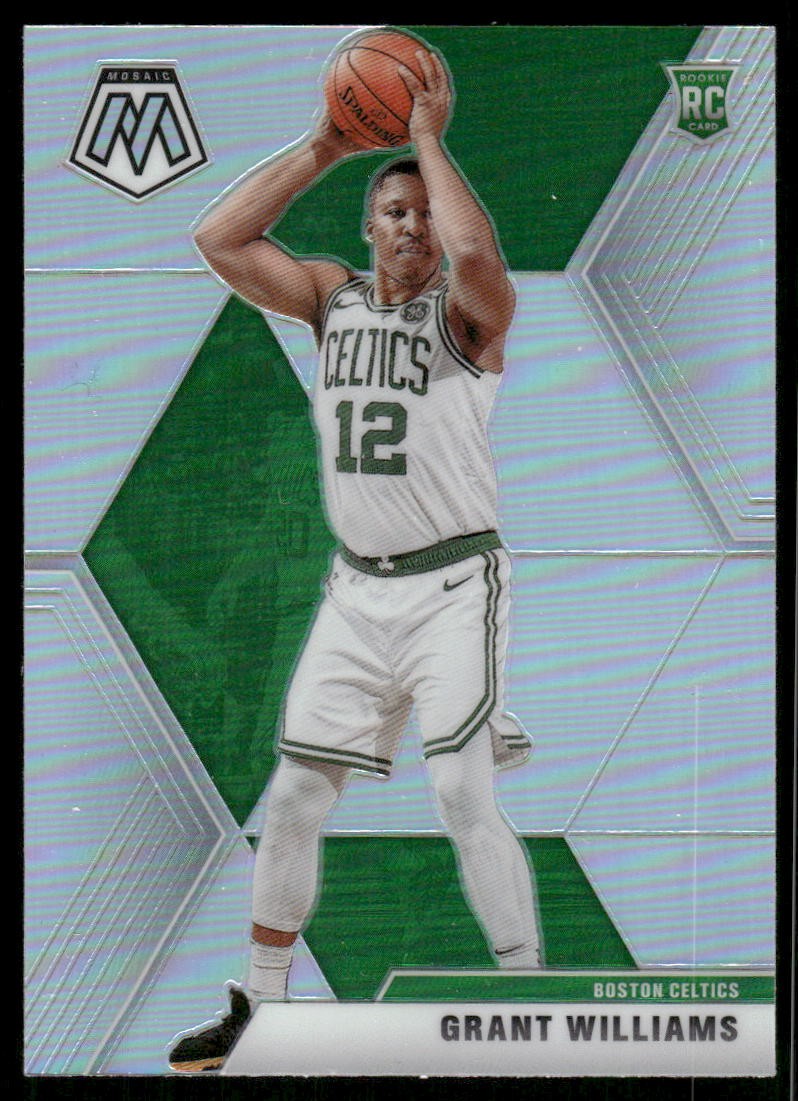2019-20 Panini Mosaic #217 Grant Williams Silver Prizm