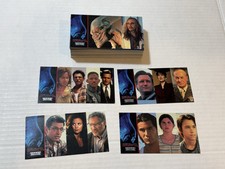 1996 TOPPS INDEPENDENCE DAY MOVIE WIDEVISION TRADING CARDS COMPLETE 72 CARD SET