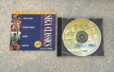 Sega Classics Arcade Collection 4 in 1 (Sega CD, 1992) Disc & manual (#B027)