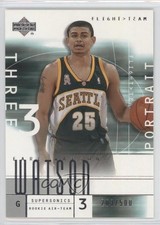 2001-02 Upper Deck Flight Team 203/500 Earl Watson (Portrait) #111 2d8