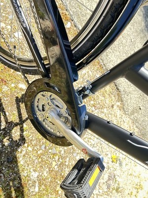 Damenfahrrad 28 Zoll 8 Gang Touring Alu Rex Schwarz Noch Nie Gefahren  worden .