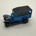 1968 Redline Hot-wheels CLASSIC 31 Ford Woody Blue Car - VTG