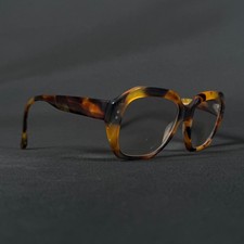 SEE B8155 50 20 145 C27 Tortoiseshell eyeglasses Handmade in Japan ONLY FRAME