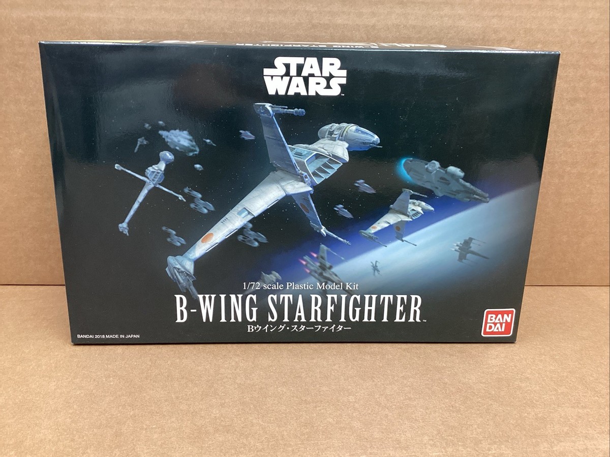 Bandai 1/72 STAR WARS B-WING StarFighter 230456 Plastic Model New