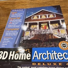 Broderbund 3D Home Architect Deluxe 4.0 Oprogramowanie do projektowania domu