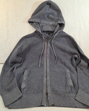 Banana Republic Men  s Sz L  Zip Cotton Hoodie Sweater