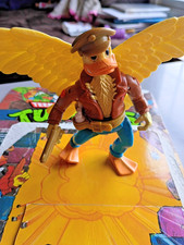 Vintage 1989 Teenage Mutant Ninja Turtles Ace Duck 100% Complete Card