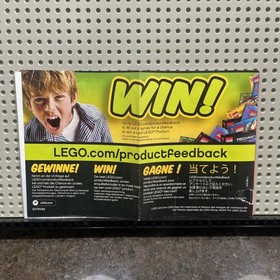 Lego Juniors Vehicle Suitcase Set 10659 Instruction Book FREESHIP