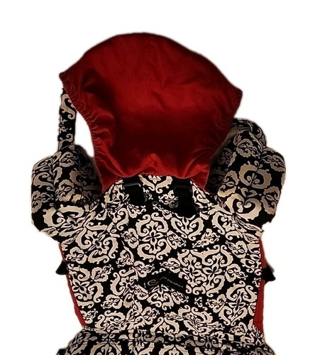 Petunia Pickle Bottom Ergo Baby Carrier Organic Cotton Frolicking In Fez - Picture 10 of 13