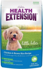 Health Extension Little Bites Chicken & Brown Rice Dry 4lb (Pack of 1), Multi 10.50 per pound