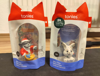 tonies 2x Tonie Hörspiel: Benjamin Blümchen Weihnachtsmann + Flöckchen