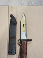 Romanian Type II Soviet Style Rifle Bayonet & Scabbard  Warsaw Pact  # ACK 2220