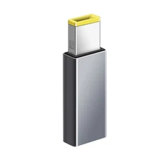 USB-C Female to 10*6mm Square Tip Male Adapter PD Connecter for Lenovo Laptop D