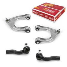 Front Upper Control Arm & Outer Tie Rod Ends for Ford Fusion Mercury Milan AWD
