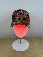 Colorado Rockies New Era 9FORTY Camo Strapback Hat MLB OSFM NWT Cap