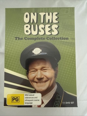 On the Buses Complete Series 1-7 Box Set DVD 1969 Region 4 Brand New Sealed